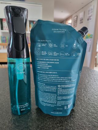 코박 스프레이 살균수  500ml 세트 — 5점을 준 리뷰어가 2022년 6월 올린 사용 사진