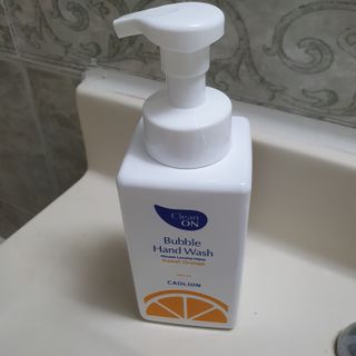 카오리온코스메틱스 클린온 버블 핸드 워시 500ml — 4점을 준 리뷰어가 2021년 8월 올린 사용 사진