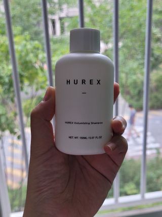 [HUREX] 휴렉스 볼류마이징 탈모완화 기능성 샴푸 150ml x 2개 — 5점을 준 리뷰어가 2021년 9월 올린 사용 사진