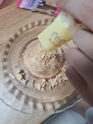 (주) 피치코리아 물방울떡젤리 X 2개입 — 5점을 준 리뷰어가 2022년 11월 올린 사용 사진