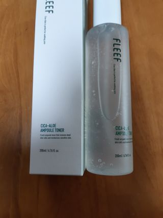 플리프 시카-알로에 앰플 토너 200ML — 3.5점을 준 리뷰어가 2021년 1월 올린 사용 사진