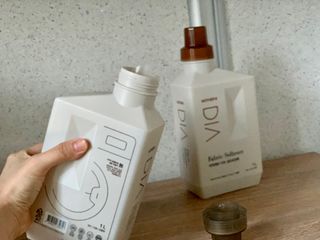 마더케이 디아 프리미엄 아기세제&섬유유연제 — 4.5점을 준 리뷰어가 2021년 10월 올린 사용 사진