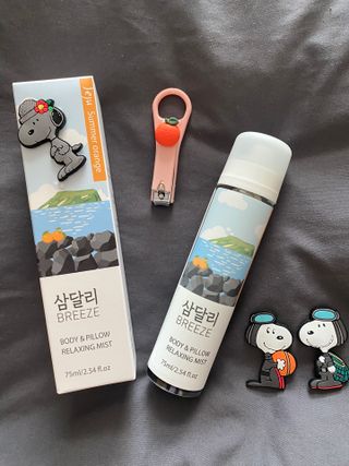제주인디 삼달리 브리즈 바디&필로우 릴렉싱 미스트 제주 하귤 — 5점을 준 리뷰어가 2023년 2월 올린 사용 사진