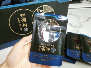 광동생활건강 [광동] 바르게 만든 녹용, 광동정녹청 — 5점을 준 리뷰어가 2021년 11월 올린 사용 사진