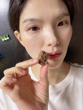 델리스 오트 밀키 초콜릿 바 — 4점을 준 리뷰어가 2023년 1월 올린 사용 사진