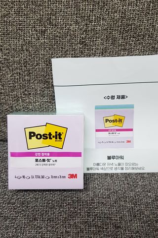 3M 포스트잇 NEW 포스트-잇® 노트 컬러팩 컬렉션 — 5점을 준 리뷰어가 2022년 11월 올린 사용 사진