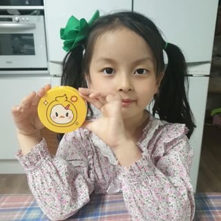 아토팜 톡톡 페이셜 선팩트 SPF43 PA+++ — 5점을 준 리뷰어가 2021년 3월 올린 사용 사진