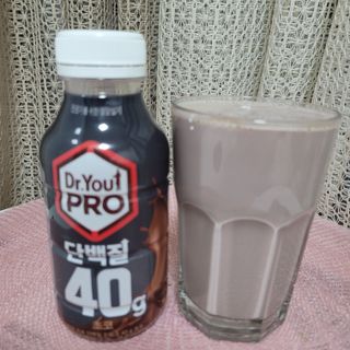 닥터유 프로 단백질 드링크 40g 초코 닥터유 프로 단백질드링크 40g 초코 — 5점을 준 리뷰어가 2024년 9월 올린 사용 사진