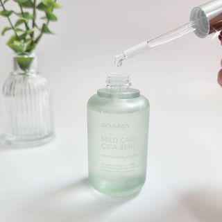 아르비엔 마일드케어 비건 시카세럼 — 5점을 준 리뷰어가 2021년 2월 올린 사용 사진
