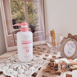 더마힐 헤어 컨디셔닝 샴푸 릴렉스 500ml — 5점을 준 리뷰어가 2021년 3월 올린 사용 사진