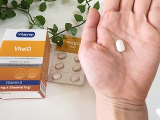 뉴트리션팩토리 비타프렙 바이탈디 비타민D 500mg — 5점을 준 리뷰어가 2021년 8월 올린 사용 사진
