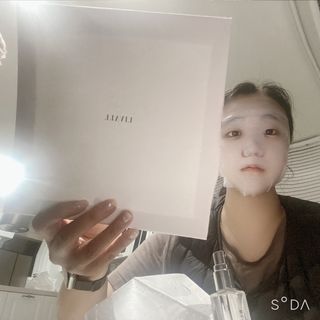 리브얼 | LIVALL 바이오셀룰로오스 마스크 레스트 앤 글로우 33ml  x 3개입 — 4점을 준 리뷰어가 2022년 6월 올린 사용 사진