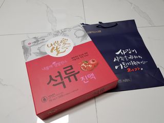 서울약사신협_내몸애생발란스석류_70ml x 30포 — 5점을 준 리뷰어가 2021년 8월 올린 사용 사진