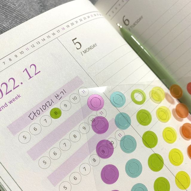 리훈 2023 이야기다이어리 리뷰 사진
