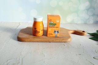 앙팡 츄어블 비타민D 1000 IU 130mg x 90정 — 5점을 준 리뷰어가 2022년 10월 올린 사용 사진