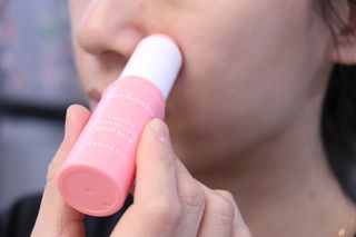 스킨큐어 산다화 카멜리아 안티 링클 멀티밤 — 5점을 준 리뷰어가 2022년 1월 올린 사용 사진