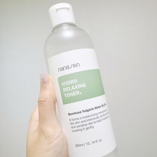 나나스킨 하이드로릴렉싱토너 — 5점을 준 리뷰어가 2021년 5월 올린 사용 사진