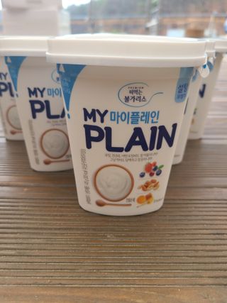떠먹는불가리스 마이플레인 요거트 435g 6개입 — 5점을 준 리뷰어가 2021년 3월 올린 사용 사진