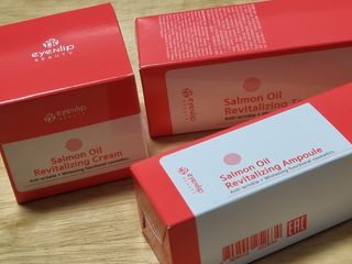 아이앤립 / EYENLIP 아이앤립 연어오일 리바이탈라이징 토너+앰플+크림 3종 세트 — 4점을 준 리뷰어가 2021년 5월 올린 사용 사진