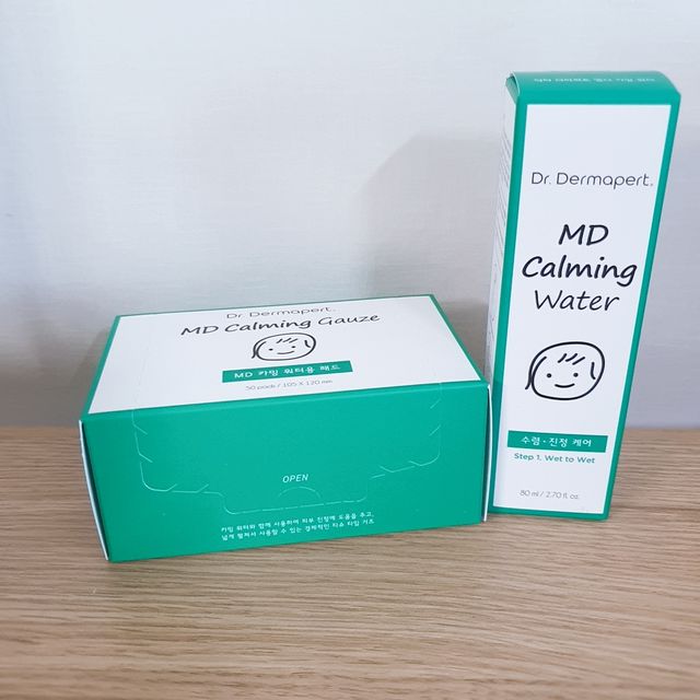 닥터 더마퍼트 엠디 카밍 워터 80ml 리뷰 사진
