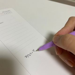 리훈 2022년 이야기 다이어리 그란데 1년형 — 5점을 준 리뷰어가 2021년 11월 올린 사용 사진