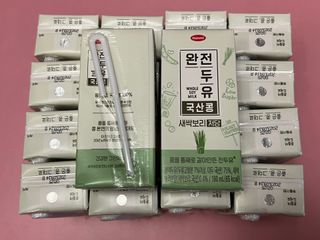 완전두유 국산콩 저당 3종 — 5점을 준 리뷰어가 2022년 10월 올린 사용 사진