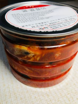 셰프애찬 별미김치 굴겉절이 1kg — 5점을 준 리뷰어가 2022년 12월 올린 사용 사진