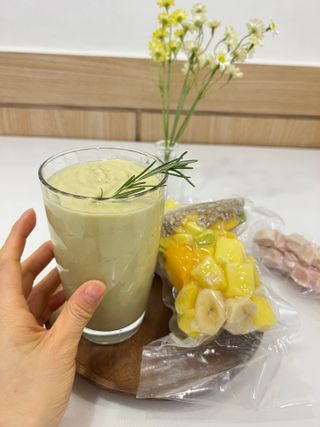 수플먼트 나는 마신닭!! 닭가슴살 주스키트, 먹기 힘들었던 닭가슴살 이제는 마시자 — 5점을 준 리뷰어가 2023년 3월 올린 사용 사진