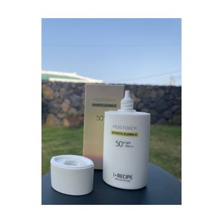 아이레시피 모이스트터치 스포츠 선밀크 50ml (SPF50+ PA+++) — 5점을 준 리뷰어가 2023년 4월 올린 사용 사진