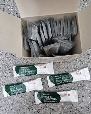 바이탈스푼덴마크BG프로바이오틱스 — 5점을 준 리뷰어가 2021년 6월 올린 사용 사진