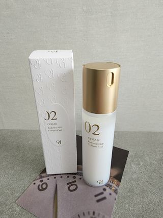 ODEAR ENDERMIC EGF COLLAGEN FLUID 오데어 엔더믹 이지에프 콜라겐 플루이드 — 4점을 준 리뷰어가 2022년 4월 올린 사용 사진