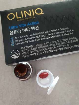 올리닉 울트라비타액션 — 5점을 준 리뷰어가 2021년 12월 올린 사용 사진
