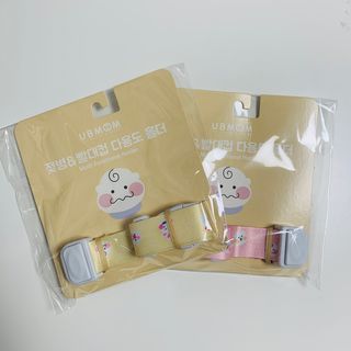 유비맘 젖병 빨대컵 다용도 홀더 1+1 _ 컬러 랜덤 발송 — 5점을 준 리뷰어가 2021년 1월 올린 사용 사진
