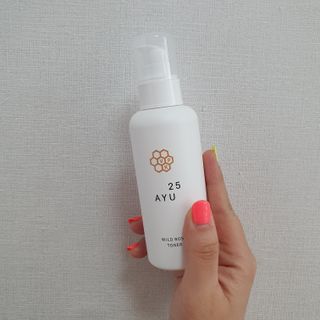 AYU25[아유트웬티파이브] 피부건강에 꼭 필요한 pH 약산성 와일드 로즈토너 — 5점을 준 리뷰어가 2021년 4월 올린 사용 사진