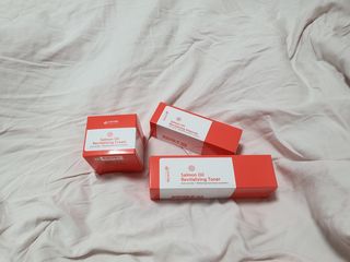 아이앤립 / EYENLIP 아이앤립 연어오일 리바이탈라이징 토너+앰플+크림 3종 세트 — 5점을 준 리뷰어가 2021년 6월 올린 사용 사진