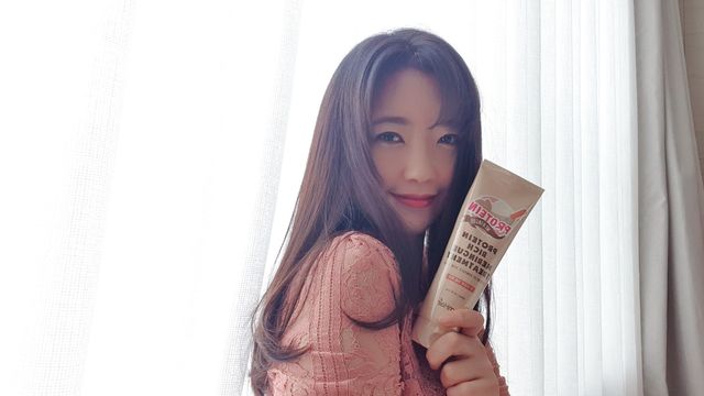 썸헤어 프로틴 리치 머랭 트리트먼트 극손상모 전용 케어 리뷰 사진