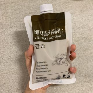 클린24시간 베지밀키웨이 감자 쉐이크 1세트 (5개) — 5점을 준 리뷰어가 2022년 8월 올린 사용 사진
