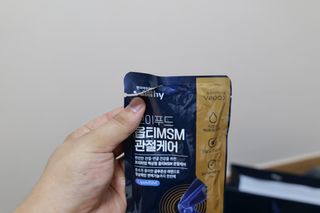 [브이푸드] 옵티MSM 관절케어 (70ml x30포) — 5점을 준 리뷰어가 2022년 7월 올린 사용 사진