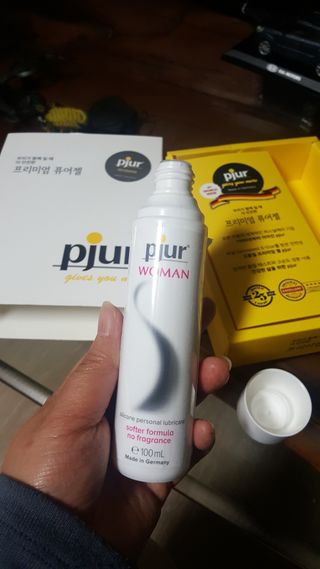 프리미엄 마사지젤 pjur 퓨어젤 — 5점을 준 리뷰어가 2021년 1월 올린 사용 사진