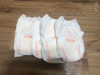 오브맘 밤 프리미엄 아기 기저귀 팬티형 밴드형 — 5점을 준 리뷰어가 2020년 12월 올린 사용 사진