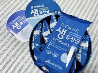 서울약사신협_프로바이오생유산균_2.5G x 100포 — 5점을 준 리뷰어가 2021년 3월 올린 사용 사진