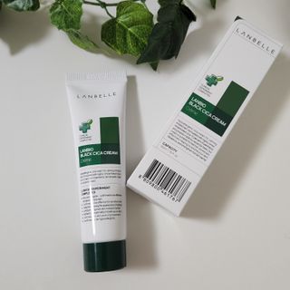 랑벨 랑바이오 블랙 시카 크림 50ml(블랙비 프로폴리스, 시카 4종, 판테놀 10 함유) — 5점을 준 리뷰어가 2022년 4월 올린 사용 사진