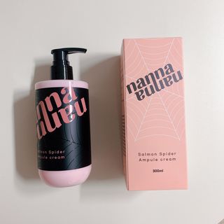 난나 살몬 스파이더 검버섯 미백 톤업 화이트닝 연어 앰플 크림 300ml 대용량 — 5점을 준 리뷰어가 2022년 8월 올린 사용 사진