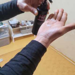 웰피아생활건강 웰피아 올인원 남성화장품 옴므페론 — 4점을 준 리뷰어가 2023년 1월 올린 사용 사진