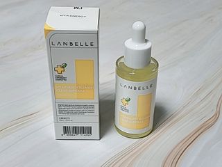 랑벨 비타 에너지 잡티 앰플 50ml 고농축 비타민, 저자극, 수분 촉촉, 미백 앰플 — 5점을 준 리뷰어가 2022년 3월 올린 사용 사진