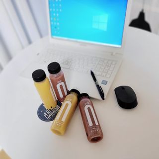 BLENDY'S 핑크 스무디+블론디 스무디 — 5점을 준 리뷰어가 2021년 9월 올린 사용 사진