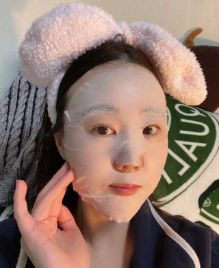 세뚜아(Cettua) 나우[세뚜아] 포레스트 수딩 마스크 Cettual Forest  Soothing Mask 4매 — 5점을 준 리뷰어가 2024년 1월 올린 사용 사진
