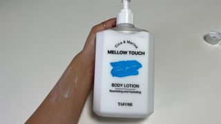 타포미 멜로우 터치 바디로션 500ml — 5점을 준 리뷰어가 2023년 3월 올린 사용 사진