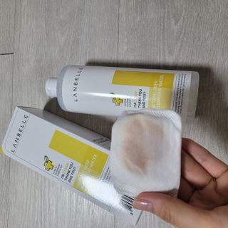 랑벨 내츄럴 딥 클렌징 워터 500ml — 5점을 준 리뷰어가 2022년 6월 올린 사용 사진