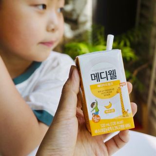 메디웰 페디아드링크 미니 바나나맛 — 5점을 준 리뷰어가 2022년 5월 올린 사용 사진